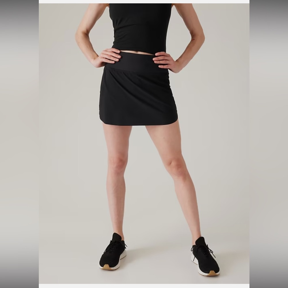 Athleta Black Skirt W/ Pocket Detail